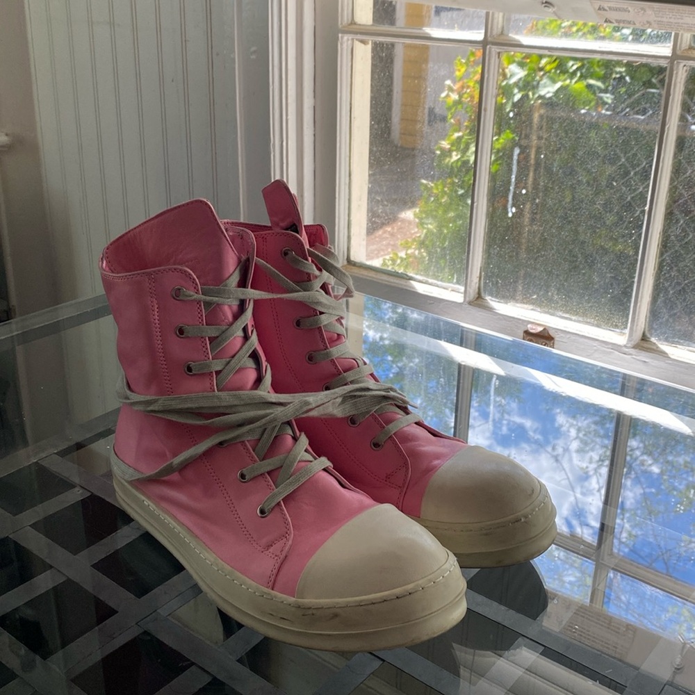 Rick Owens Pink Ramones